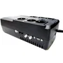 Phasak Kryptos 800VA SAI Interactivo con 6 Tomas y USB de Carga